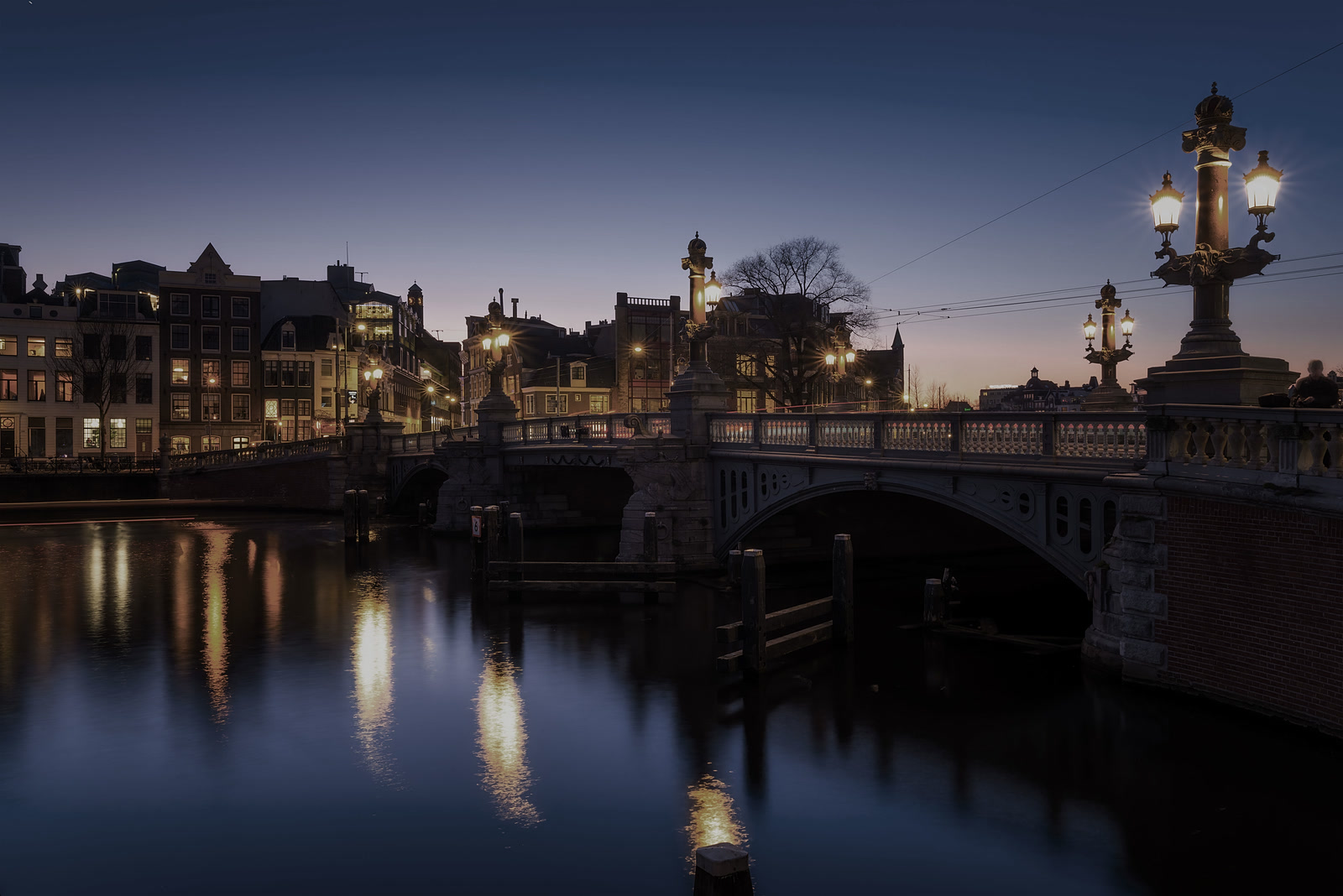 Amsterdam at night
